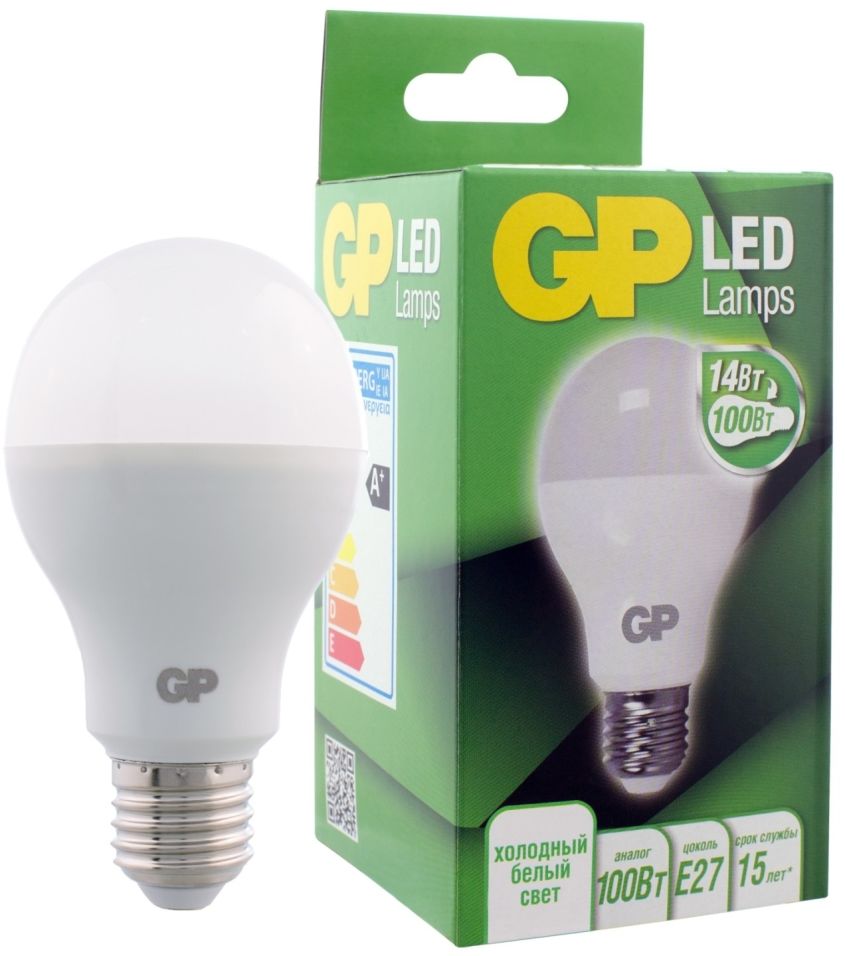 Купить Лампа светодиодная GP LED E27 14Вт с доставкой на дом по цене 289.90 руб в интернет-магазине "Перекрёсток Впрок"
