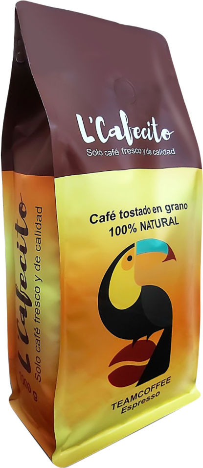 Кофе в зернах LCafecito Teamcoffee Espresso 1кг