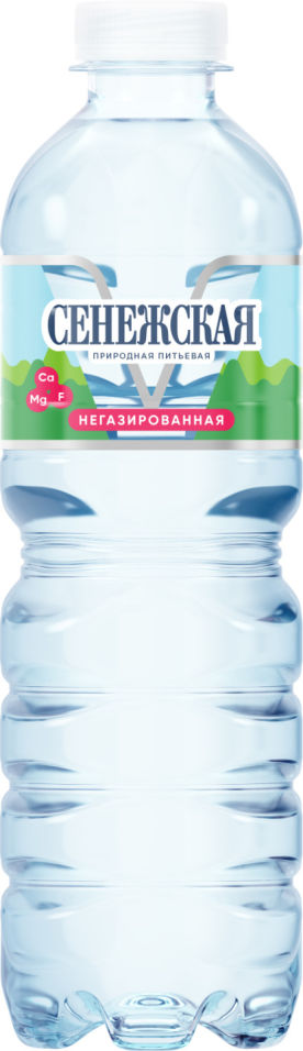 Вода Сенежская минеральная питьевая негазированная 500мл (упаковка 12 шт.)
