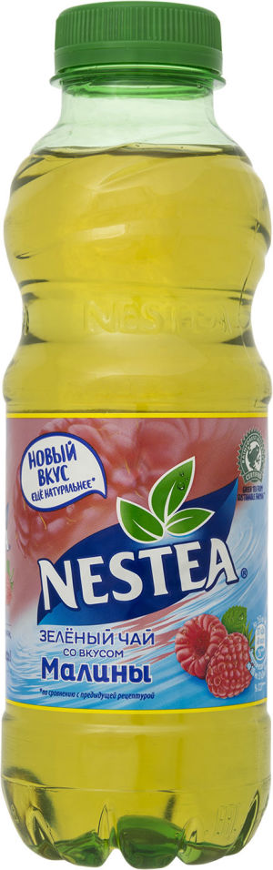 Чай зеленый Nestea Малина 500мл (упаковка 12 шт.)